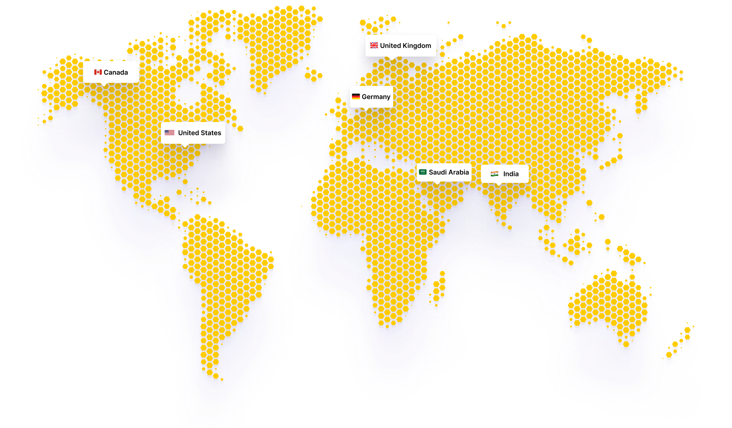 International Reach Map